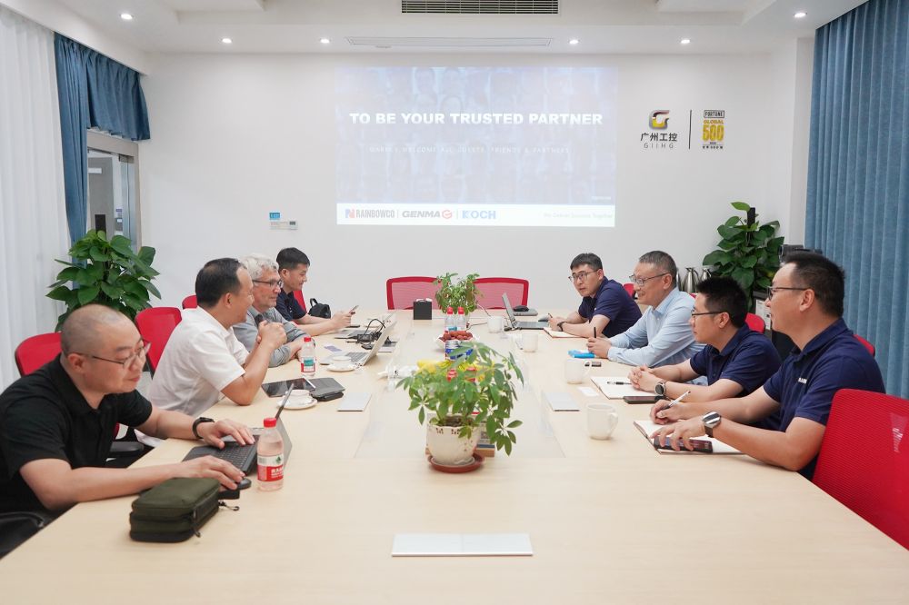 SIEMENS中国有限公司到访GENMA润邦重机制造基地(图1)