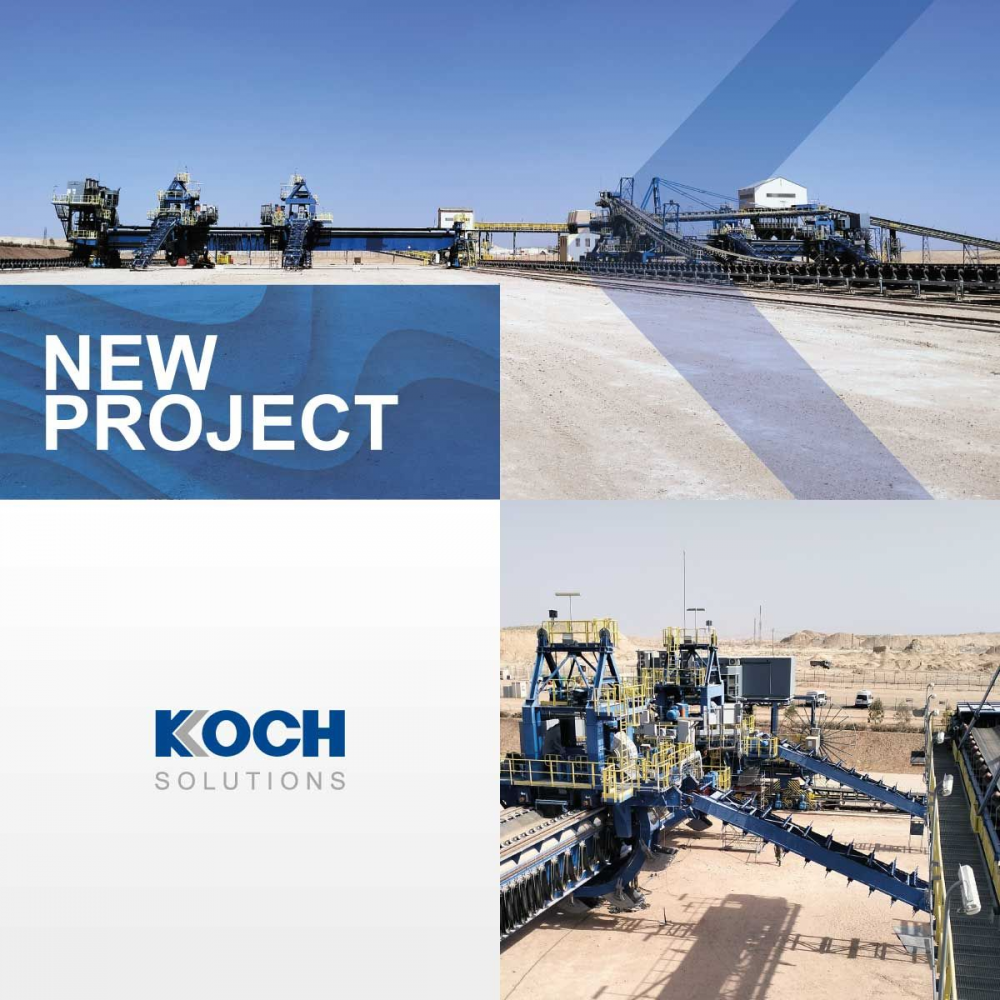 新订单:KOCH Solutions 成功中标双斗轮桥式取料机项目(图1) 新订单:KOCH Solutions 成功中标双斗轮桥式取料机项目(图1)